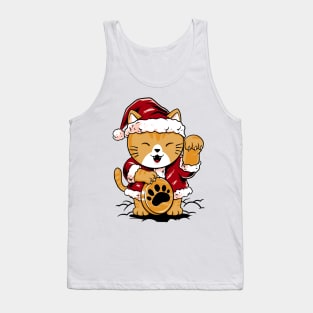 lucky meow Tank Top